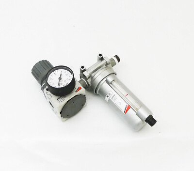 CAMOZZI MC238-R00 Druckregler + C238-F00 Filter