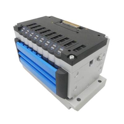 FESTO CPV14-VI Ventilinsel + CPV14-GE-MP-8 Elektrik-Anschaltung + CPV14-VI-P8-1/8-B