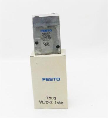 FESTO VL/0-3-1/8-B Pneumatik Ventil 7803