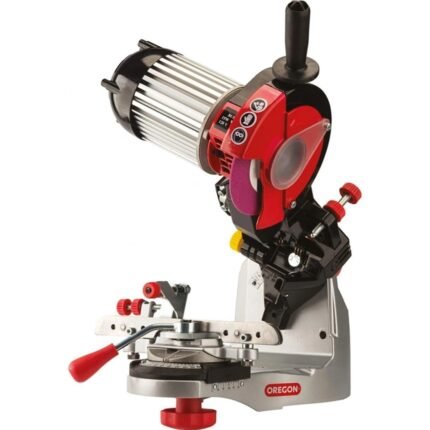 COMFORTABLE SHARPENER DUE TO ERGONOMIC CONTROL Large ergonomic handle with lock Built-in 15W lamp for better visibility Torsion spring for convenient return of the upper..