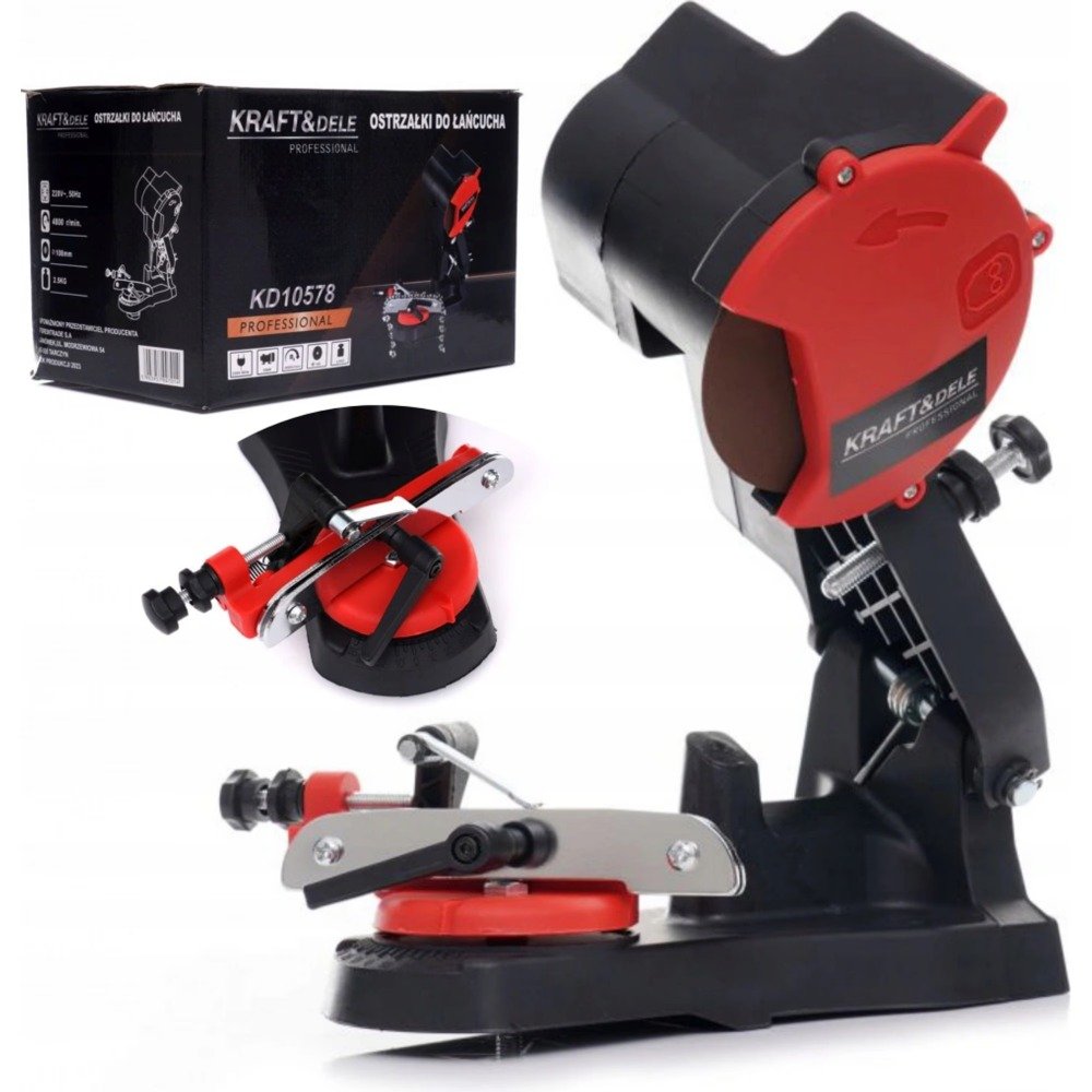 Kraft & Dele KD10578 Kraft&Dele KD10578 chainsaw chain sharpener Kraft&Dele chain sharpener, with which you can quickly and easily sharpen the chain in your chainsaw The device is of high quality and…