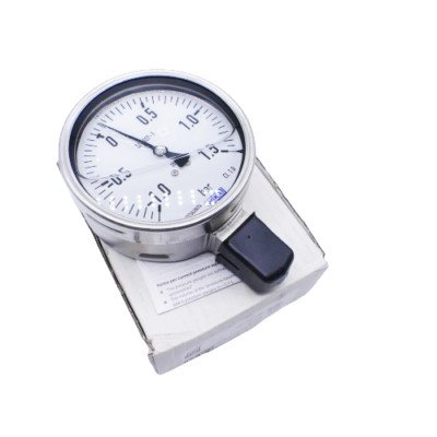 RIEGLER 102332 Glycerinmanometer G 1/2 Unten, -1/+1,5 bar 740/2-100