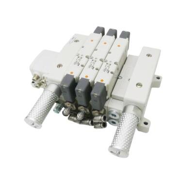 SMC VV8014-DDL00022 Ventilinsel + 3x VSR8-4-FG-D-3VZR-Q +2x VVQ1000W-130A-1-