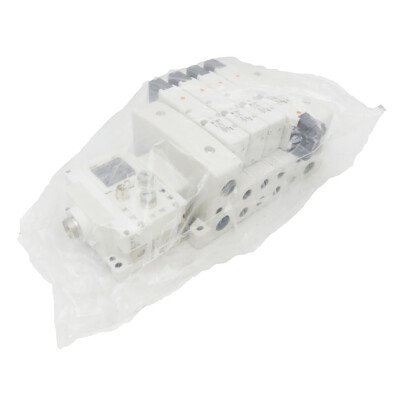 SMC VV804-LQR079 Ventilinsel + EX600-ED3 Endplatte + EX600-SPR1A Profibus