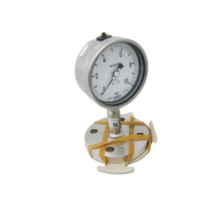 WIKA 14122547 Manometer nach EN 837-1 mit Druckmittler CL1.0 KN92 316L