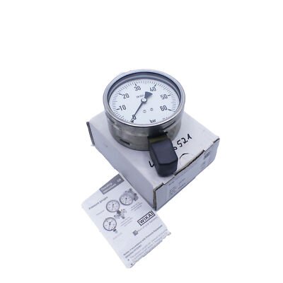 WIKA 212.20.100 60 bar G1/2B Manometer 9041540