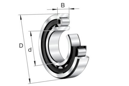 FAG cylindrical roller bearing 80x140x33mm NU2216-E-XL-M1-C3