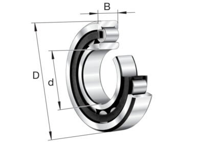 FAG cylindrical roller bearing 80x140x33mm NU2216-E-XL-M1-C3