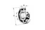 FAG deep groove ball bearing 6228