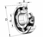 FAG deep groove ball bearing 6228