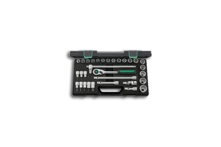 STAHLWILLE socket set 1/2" SW8-32mm, with QR+accessories, 31-pcs.