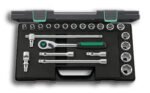 STAHLWILLE socket set 1/2", 22-piece 52/16/6QR KN