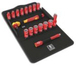 WERA socket set ZYKLOP 3/8" 17-piece, VDE