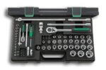 STAHLWILLE socket set 1/4"+1/2" 63pcs. gate x