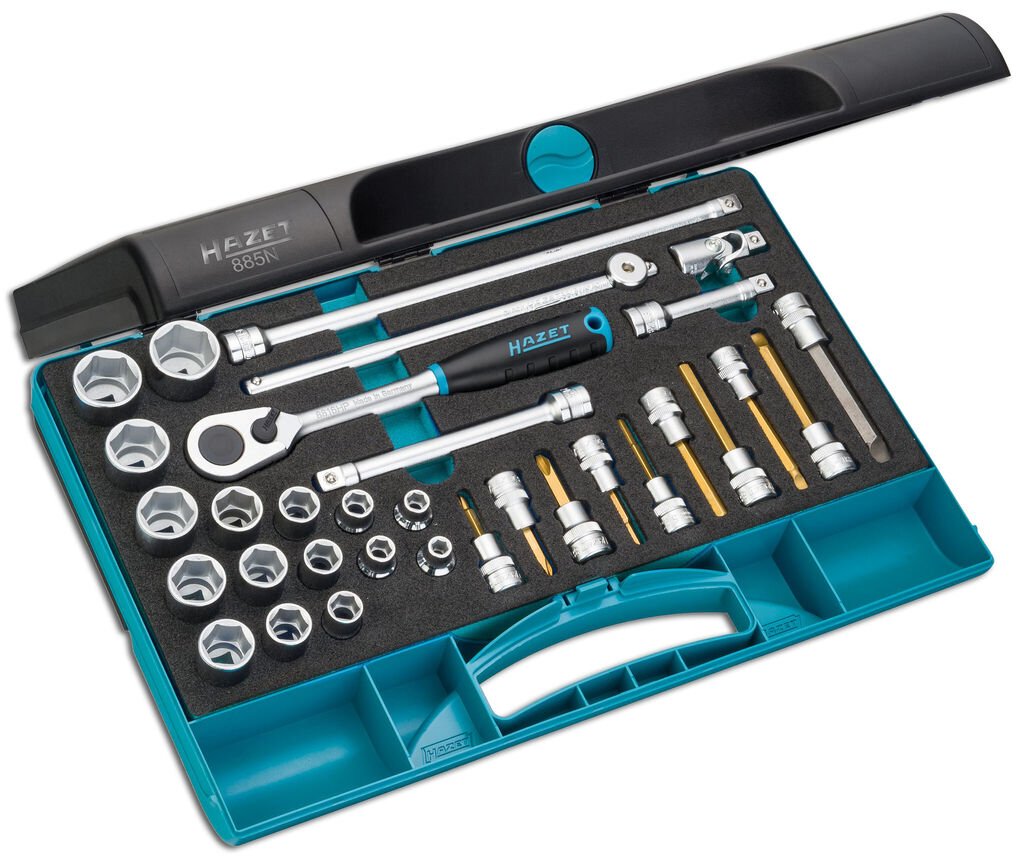 885n-1-schatten_802205 HAZET socket set Hazet 3/8 " 885N