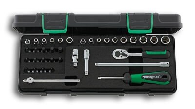 STAHLWILLE socket set 1/4" 36pcs. 88T x