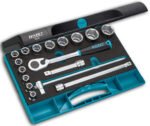HAZET socket wrench set 1/2", 17 pieces
