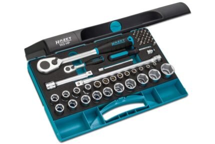 HAZET socket set 1/4"+1/2" 953 HP 47-piece