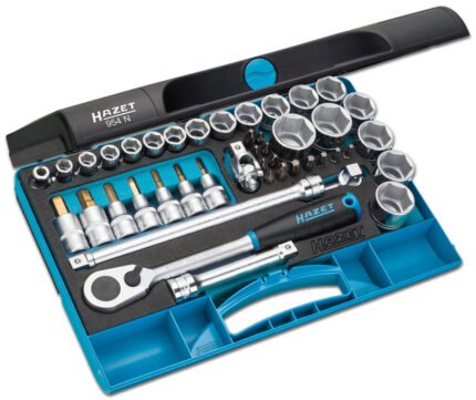 HAZET socket wrench set 1/2" / 1/4" No. 954 N
