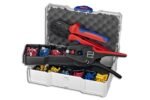 KNIPEX Crimp set for insulated cable lugs 285 pieces, No. 97 90 22