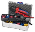 KNIPEX Crimp set for insulated cable lugs 285 pieces, No. 97 90 22