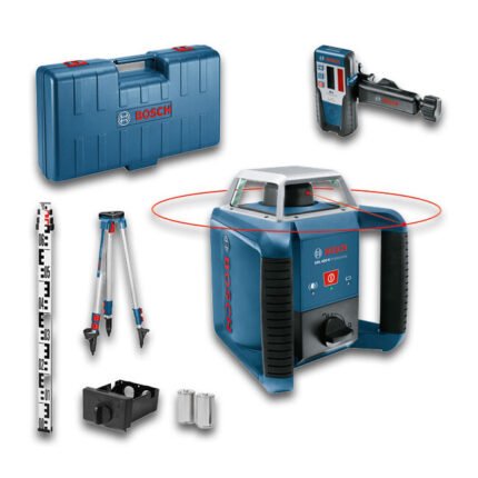 BOSCH rotary laser set GRL 400 H Set + Tricase