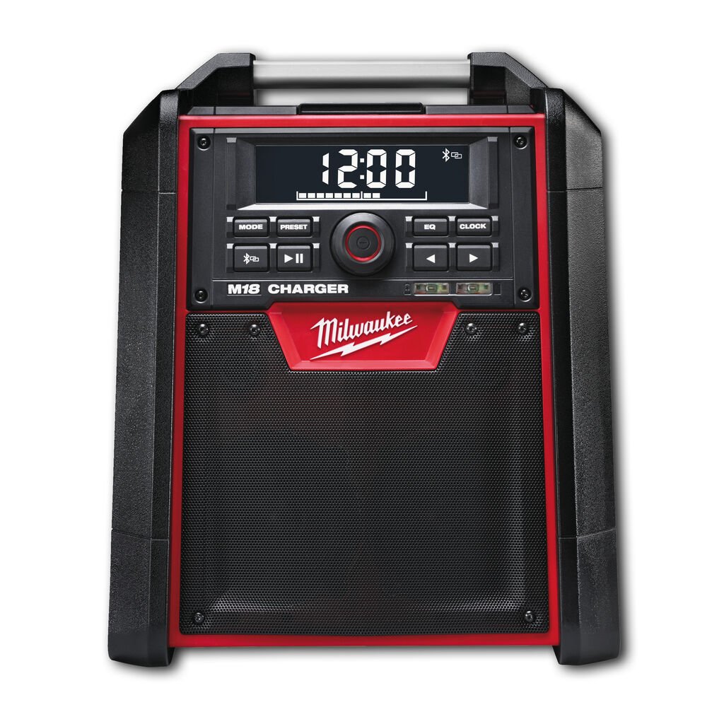 M18_RC-0-Hero_1-schatten_826386 MILWAUKEE Mains/battery radio with charging function M18 RC/0