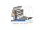 Brillmobil in-vehicle equipment Volkswagen Caddy from 2015 driver's side 1225x365x900 mm (Block 04)