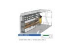 Brillmobil in-vehicle equipment Volkswagen Crafter from 2017 driver's side 3556x365x1690 mm (Block 03)