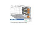 Brillmobil in-vehicle equipment Toyota Proace from 2016 passenger side 1016x365x1200 mm (Block 24)