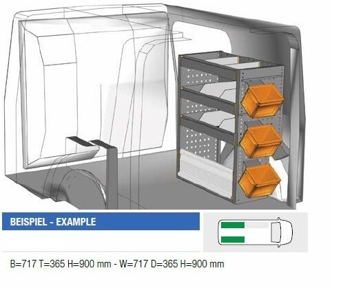 ka_0709_02_119553 Brillmobil in-vehicle equipment Mercedes Benz Citan from 2012 passenger side 717x365x900 mm (Block 02)