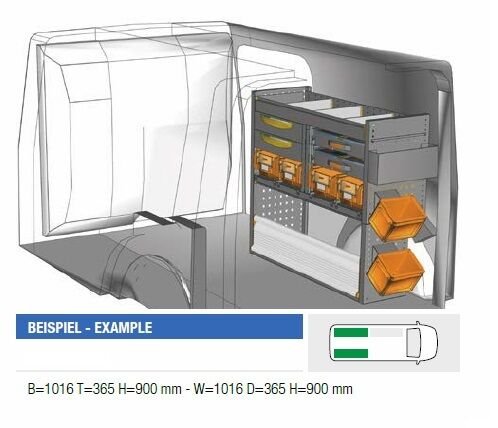 ka_1009_01_119574 Brillmobil in-vehicle equipment Renault Kangoo from 2012 passenger side 1016x365x900 mm (Block 01)