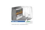 Brillmobil in-vehicle equipment Mercedes Benz Citan from 2012 driver's side 1225x365x1000 mm (Block 01)