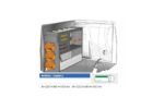 Brillmobil in-vehicle equipment Mercedes Benz Citan from 2012 driver's side 1225x365x1000 mm (Block 07)