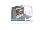 Brillmobil in-vehicle equipment Renault Kangoo from 2012 driver's side 1524x365x1000 mm (Block 01)