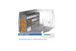 Brillmobil in-vehicle equipment Renault Kangoo from 2012 driver's side 1524x365x1000 mm (Block 05)
