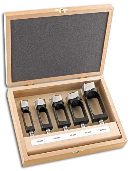 FISCH tenon cutter set 5-pcs. 15-35mm HSS