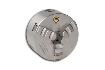 BISON three-jaw lathe chuck cast iron 160mm DIN6350