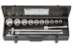 FORTIS socket set 3/4" 14 pieces