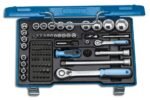 GEDORE socket wrench set 1/4-1/2" 81-pcs. no. 19 V20U-20