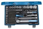 GEDORE socket wrench set 1/4-1/2" 81-pcs. no. 19 V20U-20