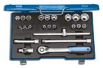 GEDORE socket set 1/2" 23-piece, 19 EMU-20