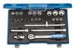 GEDORE socket set 1/2" 23-piece, D19 EMU-20