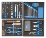 GEDORE tool assortment in CT modules, 147-piece No. TS-147