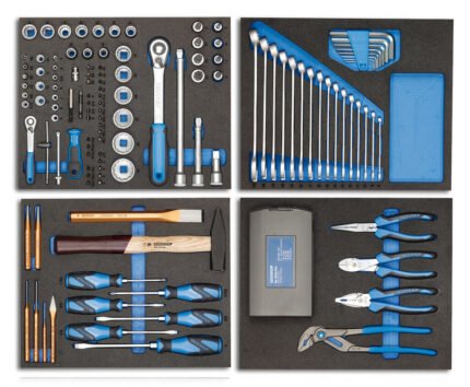 GEDORE tool assortment in CT modules, 147-piece No. TS-147