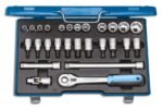 GEDORE socket set 1/2" 27-piece 19IMU-10