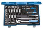 GEDORE socket set 1/4"+1/2" 50-piece, 19V20-U-10