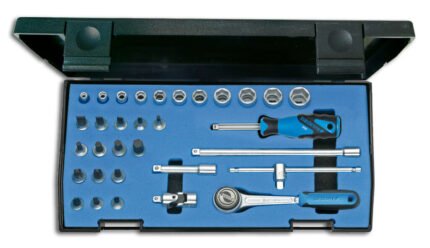 GEDORE socket set 1/4" No. IMU-3 32 pcs.