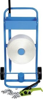 BANHOLZER + WENZ kraftband strapping set 16 mm with dispenser