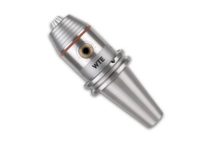 WTE CNC precision drill chuck for right/left rotation DIN 69871-AD/B, 2,5-16 mm, receptacle: SK50, cooling